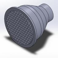 光學矽膠透鏡二：TIR Lens ( Collimator)